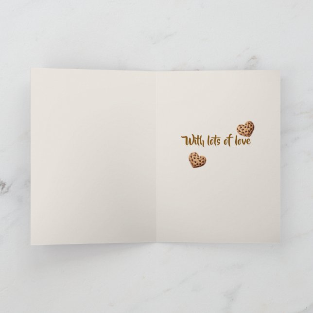 Personalisiert Dankeschön an das Design von Kochhe Dankeskarte (Innenseite)