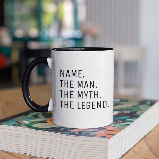 Personalisiert den Mann, den Mythos, den legendäre Tasse (Von Creator hochgeladen)