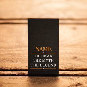 Personalisiert den Mann, den Mythos, die Legende