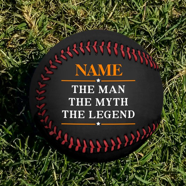 Personalisiert den Mann, den Mythos, die Legende Baseball (Von Creator hochgeladen)