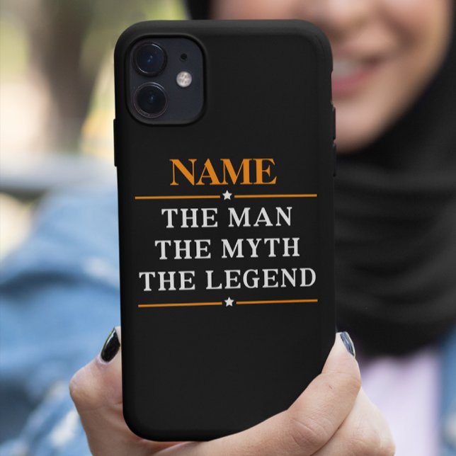 Personalisiert den Mann, den Mythos, die Legende Case-Mate iPhone Hülle (Von Creator hochgeladen)