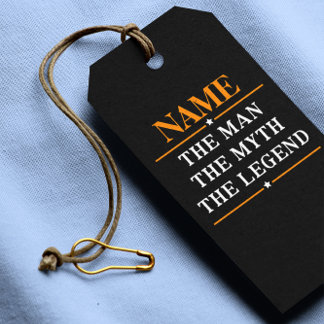 Personalisiert den Mann, den Mythos, die Legende Geschenkanhänger