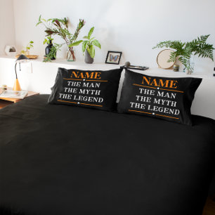Personalisiert den Mann, den Mythos, die Legende Kissenbezug