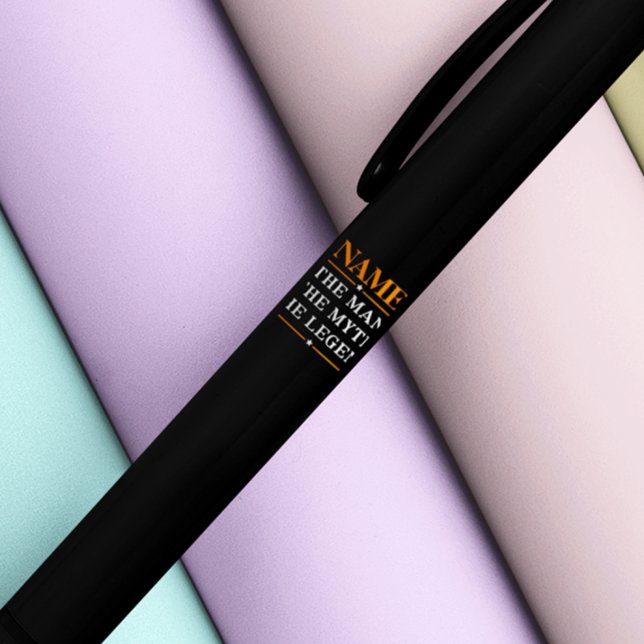 Personalisiert den Mann, den Mythos, die Legende Kugelschreiber (Von Creator hochgeladen)