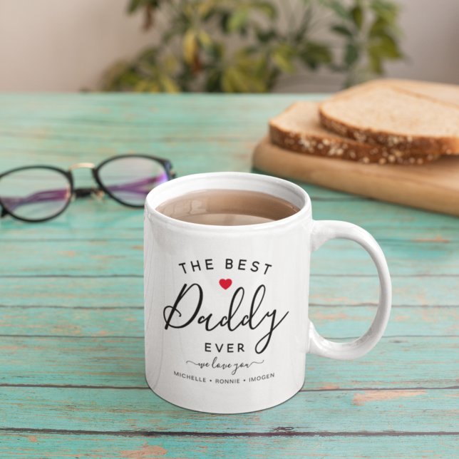 Personalisiert "Der beste Papa aller Zeiten" Niedl Kaffeetasse (Von Creator hochgeladen)