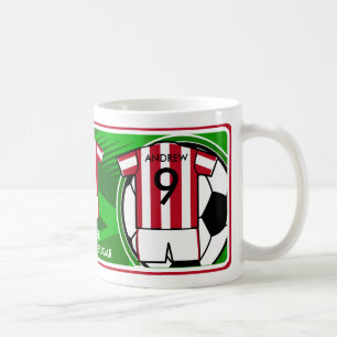 Personalisiert Designer Soccer Tasse SRWa