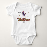 Personalisiert Dinosaur Rawr Babies Erste Weihnach