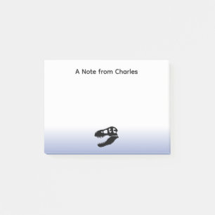 Personalisiert Dinosaurier Tyrannosaurus rex Post-it Klebezettel