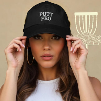 Personalisiert-Disk-Putt Pro-Geschenk Bestickte Baseballkappe