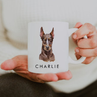 Personalisiert Doberman Dog Lover Tasse
