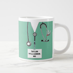 Personalisiert Doctor Spaß Jumbo-Tasse