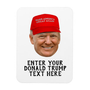 PERSONALISIERT DONALD TRUMP MAGA MAGNET