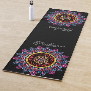 PERSONALISIERT DOT MANDALA KREATIV IHR EIGENES NIE YOGAMATTE