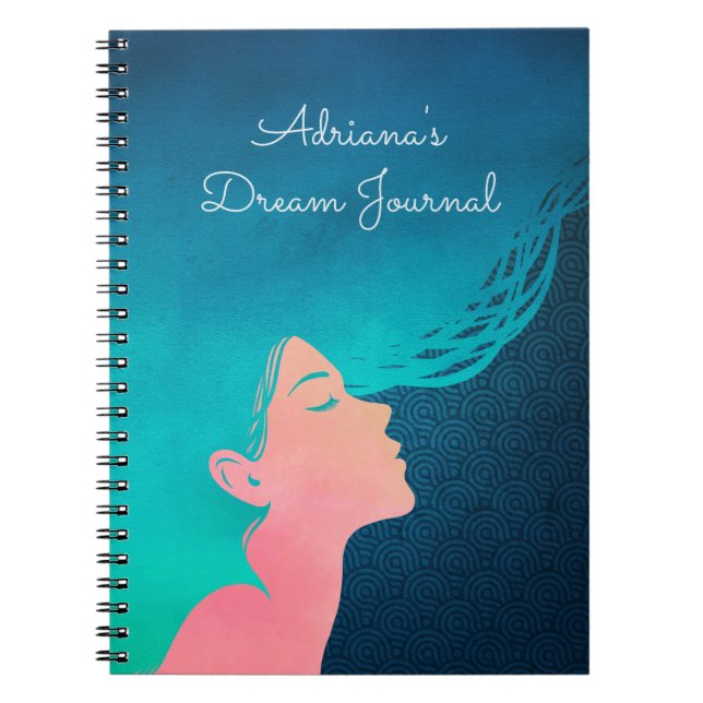 Personalisiert Dream Journal Notizblock (Vorderseite)