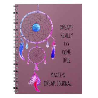 Personalisiert Dream Journal Notizblock