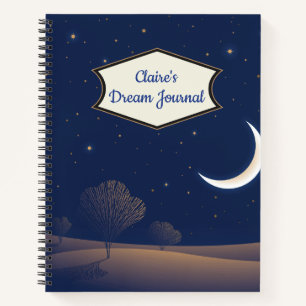 Personalisiert Dream Journal Notizbuch