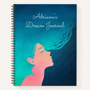 Personalisiert Dream Journal Notizbuch