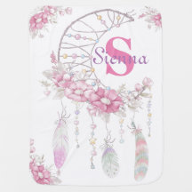 Personalisiert Dreamcatcher Baby Blanket