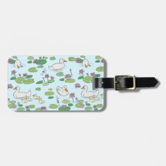 Personalisiert Duck Wasserlilie Gepäckstück Gepäckanhänger