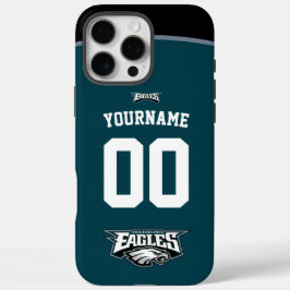 Personalisiert Eagles Jersey American Football iPhone 16 Pro Max Hülle