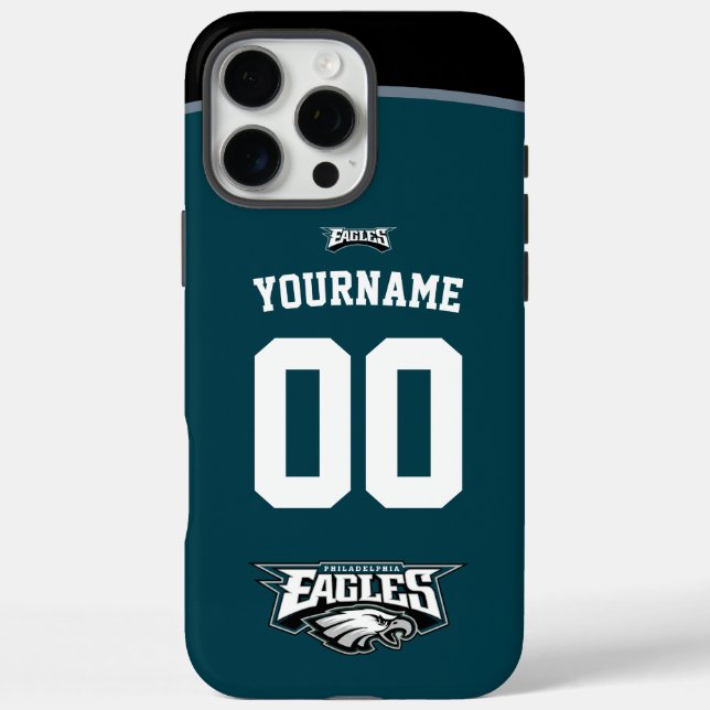 Personalisiert Eagles Jersey American Football Case-Mate iPhone Hülle (Rückseite)