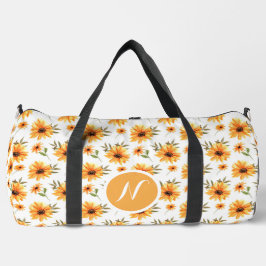 Personalisiert Elegant Boho Wildblume Duffle Bag