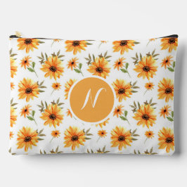 Personalisiert Elegant Boho Wildblume Zubehörtasche
