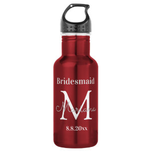personalisiert elegant und stilvoll edelstahlflasche
