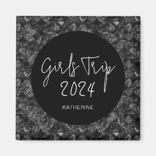 Personalisiert Elegante Girls Tour Imitate Glitzer Magnet