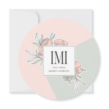 Personalisiert Elegante Rustikale Moderne Hochzeit