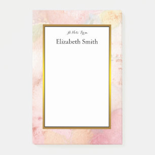 Personalisiert Elegantes Wasser Post-it Klebezettel