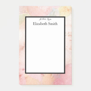 Personalisiert Elegantes Wasser Post-it Klebezettel