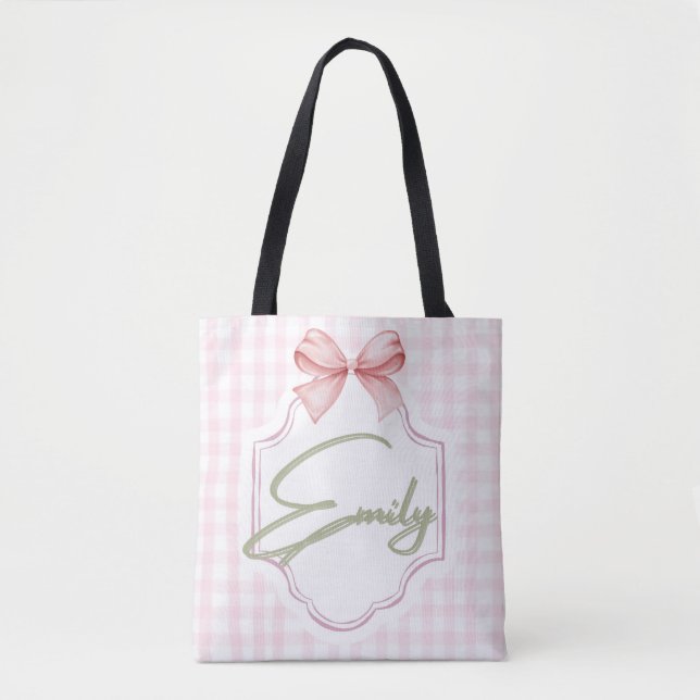 Personalisiert Emily Baby Girl Kinderzimmer Bow&Gi (Vorderseite)