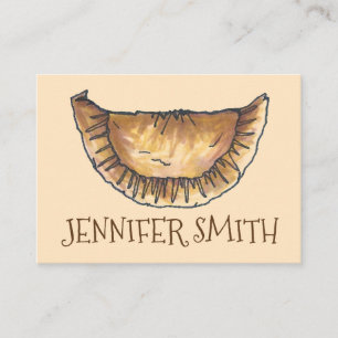 Personalisiert Empanada Spanisch Konditorei Köche  Visitenkarte