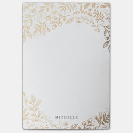 Personalisiert | Ernte Blume Post-it Klebezettel