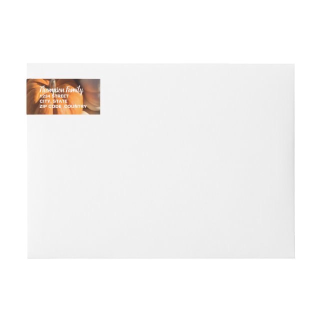 Personalisiert | Erntedank Pumpkins und Holz (Vorderseite)