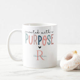 Personalisiert erstellt mit einem Zweck Kaffeetasse
