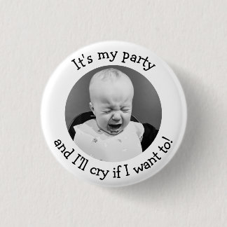 Personalisiert Es ist mein Party Foto Button