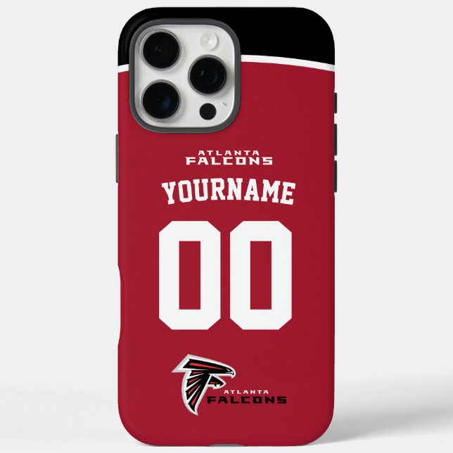 Personalisiert Falcons Jersey American Football Case-Mate iPhone Hülle (Rückseite)