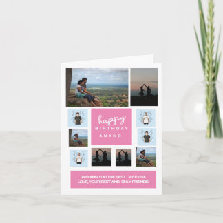 Personalisiert - Faltkarte Karte