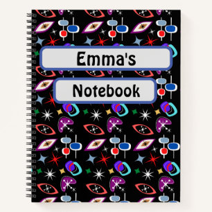 Personalisiert farbig notizbuch