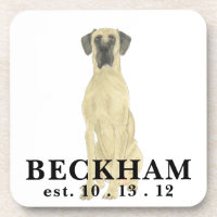Personalisiert Fawn Masked Great Dane