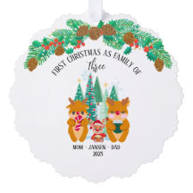 Personalisiert First Christmas Rentier