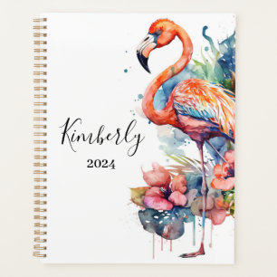 Personalisiert Flamingo Planner Planer
