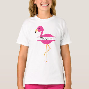 Personalisiert Flamingo T-Shirt