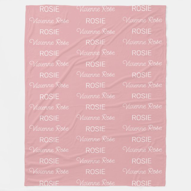 Personalisiert Fleece Blanket (Vorderseite)
