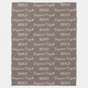 Personalisiert Fleecedecke