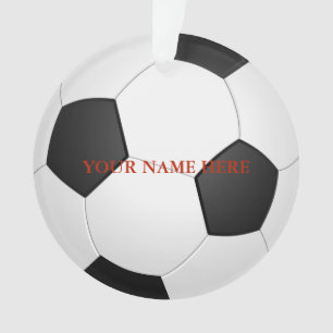 Personalisiert Foot Ball Name Weihnachten Ornament