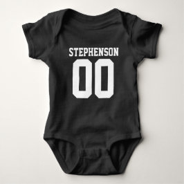 Personalisiert Football Jersey Baby Boy Custom Tex Baby Strampler