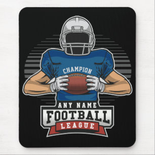 Personalisiert Football League Player Champ Mousepad